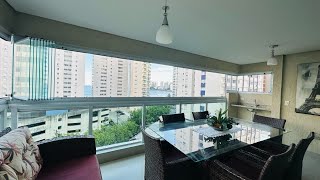 Apartamento com Varanda Gourmet Praia das Pitangueiras