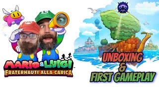 Mario & Luigi: Fraternauti alla Carica! Il multiverso parallelo di ‪@Ruocks83- Unboxing & Gameplay