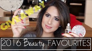 GIVEAWAY + Massive 2016 Beauty Favourites | JASMINA PURI