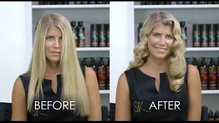 Hollywood Waves Hair Tutorial with Silk Oil of Morocco