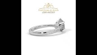 Solitaire Gold Ring 09 By Pearl Gems and Jewels