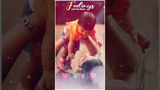 mom filing filing love 💕 hd 4k whatsapp status 🥰  small baby girl 🥰 pk creation full screen whatsapp