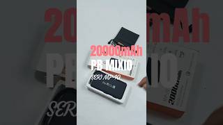 20000mAh Fastcharging Powerbank MIXIO MP-10 Cocok saat dibawa bepergian