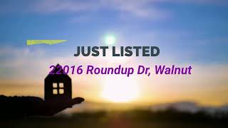 New Listing in Walnut by Local Realtor Nancy Liu |  22016 Roundup Dr, Walnut