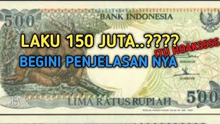 UANG KUNO 500 Rupia Gambar Orang Hutan || Uang kertas tahun 1992