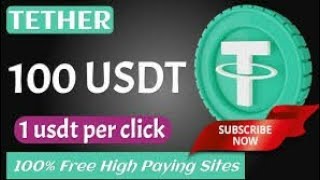 New Free USDT Earning Site || Free Earning || Refer and Earn || Today Lunch Site ||