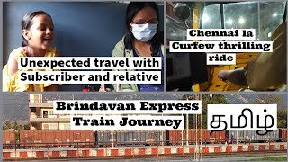 Brindavan Express Tamil Vlog | KSR Bengaluru - MGR Chennai Central |