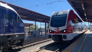 Caltrain 625 w/ JPBX 325/326 arriving at San Jose Diridon with S&HC