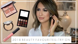 2018 BEAUTY FAVOURITES + VALENTINES TUTORIAL | Sigma Warm Neutrals + Pillow Talk | JASMINA PURI