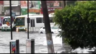 Viernes 7 de julio de 2017 inundación en veracruz