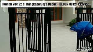 Rumah finishing luar biasa di rangkapan jaya Depok tanah luas 70/122