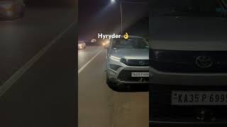 Hyryder night view #shorts #hyryder #grandvitara #elevate #hybrid #toyota