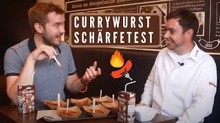 🔥🌶Currywurst Schärfetest mit Daniel Quartier von CurryQ aus Kleve - #Ladenstory