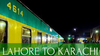 Back To Karachi From Lahore | Karakorum Express Best Train | @FLAME-U Music & Society |