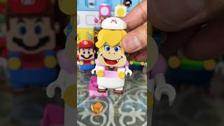 Lego Princess Peach Imposter Turns Into Lego Peach Fire Imposter #viral #lego #shorts #trending