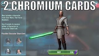 Star Wars : Galaxy of Heroes | CHROMIUM CARDS OPENING #3