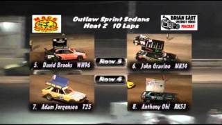 Outlaw Sprint Sedans - Australian Title - Mac's Speedway - July 23 2011