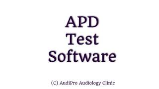 APD Test Software Promo