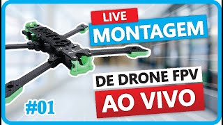 LIVE: Montando Drone Racer (Ao Vivo) | Parte01 | #01