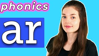 Adult Phonics: ar sound/words - digraph