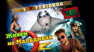 Живём и отдыхаем на Мальдивах уже 3 месяца, остров Фериду Feridhoo Maldives island Castaway Retreat