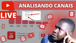 [LIVE]  ANALISANDO CANAL   E CRESCER NO YOUTUBE