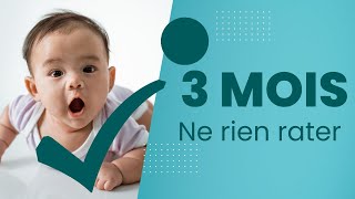 Boostez le développement moteur de votre bébé à 3 mois !