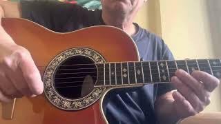 Ovation 1767 Legend Sunburst USA made in 1994 sound test