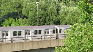 TTC Bombardier T1 #5101 departing Old Mill Station