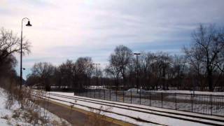 Amtrak heritage unit #145 through Lockport, IL