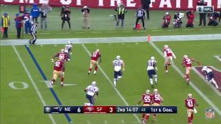 Week 11 2016: James White Scores TD on screen pass