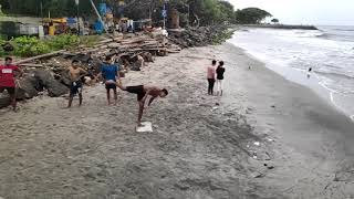 Free style jumping in fort kochi, kerala