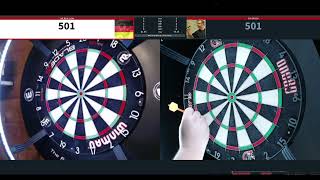 The real Lion vs schorsch   1-5  #wda #darts #videos #video