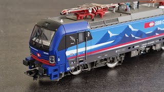 Donnerwetter Alm: Märklin 39199 SBB Vectron Limmat