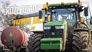 🇵🇱NIELEGALNE!? ROZLEWANIE POFERMENTU Z BGA 2022! z@SebaRol ☆ JohnDeere 8400R & Veenhuis ☆ AW ™