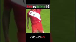 Perú vs Bolivia 1- 0 #shorts #peru #bolivia #footballshorts #football