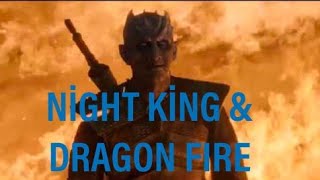 #Got Game Of Thrones S08E3/ Dragonfire doesn't burn Night King #Dracarys