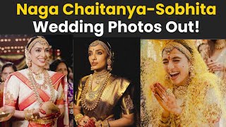 నాగ చైతన్య శోభితల అందమైన పెళ్ళి ఫోటోస్🥰Naga Chaitanya Sobhita Marriage photos ❤️ #sobhitadhulipala .