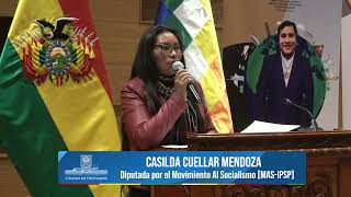 18/06/2024 Diputada Casilda Cuellar firma convenio con Universidad Tecnológica Boliviana