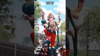 Khetwadi cha maharaja 2017 to 2024 #Ganpati#Bappa#morya#short#video#💖💖💖