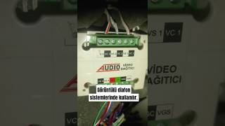 Audio video dağıtıcı #akım #gerilim #elektrik #circuit #elektronik #electronic #dc #keşfet