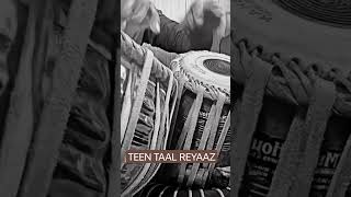 Teen Taal Tukda🔥#riyaz #tabla #teentaal