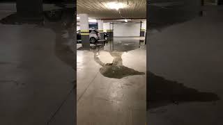 #romania #garage #underground #rain