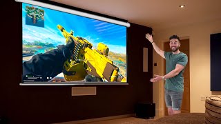 DITCHING my TV for 200" Projector! | Anker Nebula Mars3