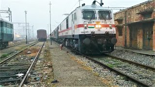 (09803) (Kota - Shri Mata Vaishno Devi Katra) Express Special With (TKD) WAP7 Locomotive.!!