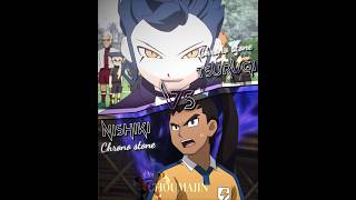 Tsurugi vs nishiki #shorts #inazuma #anime #fypシ