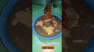 Putok Batok Menu! Pares Tumbong ng Brent Pares Cabuyao 🤩 #tumbong #pares #filipinofood #putokbatok