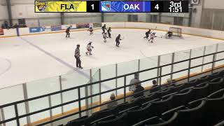 U14AA Flamborough Sabres VS Oakville Rangers Blue Barrie Tournament Game 2