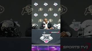 Big 12 Football Media Day Colorado Buffaloes Deion Sanders #big12football #deionsanders