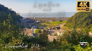 #Lynton & #Lynmouth oraz spacer do Watersmeet droga do Kornwalii 2020 4K